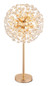 Preview: Globo Katrina G9 Tischleuchte 8-fach 3,50W Warmweiß Goldfarben, Metall Ø35cm 64135T