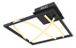Preview: Globo Kaia LED Deckenleuchte 22W Warmweiß Metall 5,1cm 65003-20