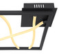 Preview: Globo Kaia LED Deckenleuchte 22W Warmweiß Metall 5,1cm 65003-20