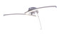 Preview: Globo Tansy LED Deckenleuchte 18W CCT Nickel Matt, Metall 12,5cm 67098-18