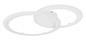 Preview: Globo Fenna LED Deckenleuchte 40W CCT Weiß, Metall Fernbedienung Nachtlicht Memoryfunktion 6cm 67120-40
