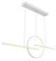 Preview: Globo Barral LED Hängeleuchte 50W CCT Weiß, Metall Fernbedienung Nachtlicht Memoryfunktion Ø38,3cm 67121-50W