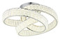 Preview: Globo Mucky LED Deckenleuchte 78W CCT Verchromt, Metall Fernbedienung Nachtlicht Memoryfunktion Ø60cm 67162D