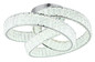Preview: Globo Mucky LED Deckenleuchte 78W CCT Verchromt, Metall Fernbedienung Nachtlicht Memoryfunktion Ø60cm 67162D