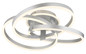 Preview: Globo Herwig LED Deckenleuchte 56W CCT Aluminium Gebürstet Fernbedienung Nachtlicht Memoryfunktion 20cm 67163-56