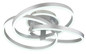 Preview: Globo Herwig LED Deckenleuchte 56W CCT Aluminium Gebürstet Fernbedienung Nachtlicht Memoryfunktion 20cm 67163-56