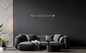 Preview: Globo Mariella LED Hängeleuchte 30W CCT Schwarz Matt, Metall Fernbedienung Nachtlicht Memoryfunktion 150cm 67164H