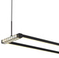 Preview: Globo Mariella LED Hängeleuchte 30W CCT Schwarz Matt, Metall Fernbedienung Nachtlicht Memoryfunktion 150cm 67164H