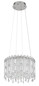 Preview: Globo Klunka LED Hängeleuchte 38W CCT Verchromt, Metall Fernbedienung Nachtlicht Memoryfunktion Ø39,5cm 67176-38