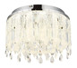 Preview: Globo Klunka LED Deckenleuchte 38W CCT Verchromt, Metall Fernbedienung Nachtlicht Memoryfunktion Ø38cm 67176-38D