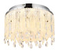 Preview: Globo Klunka LED Deckenleuchte 38W CCT Verchromt, Metall Fernbedienung Nachtlicht Memoryfunktion Ø38cm 67176-38D
