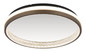 Preview: Globo Della LED Deckenleuchte 40W CCT Schwarz Matt, Metall Nachtlicht Memoryfunktion Ø39,7cm 67179D