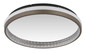 Preview: Globo Della LED Deckenleuchte 40W CCT Schwarz Matt, Metall Nachtlicht Memoryfunktion Ø39,7cm 67179D