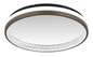Preview: Globo Della LED Deckenleuchte 40W CCT Schwarz Matt, Metall Nachtlicht Memoryfunktion Ø39,7cm 67179D