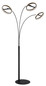 Preview: Globo Della LED Stehleuchte 48W CCT Schwarz Matt, Metall Memoryfunktion Ø23,8cm 67179S1