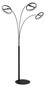 Preview: Globo Della LED Stehleuchte 48W CCT Schwarz Matt, Metall Memoryfunktion Ø23,8cm 67179S1