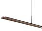 Preview: Globo Quito LED Hängeleuchte 24W Neutralweiß Schwarz Matt, Metall 150cm 67182
