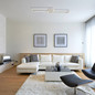 Preview: Globo Salmos LED Deckenleuchte 40W CCT Silbergrau, Metall Fernbedienung Nachtlicht Memoryfunktion 10cm 67209-45D