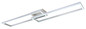 Preview: Globo Salmos LED Deckenleuchte 40W CCT Silbergrau, Metall Fernbedienung Nachtlicht Memoryfunktion 10cm 67209-45D