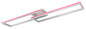 Preview: Globo Salmos LED Deckenleuchte 40W CCT Silbergrau, Metall Fernbedienung Nachtlicht Memoryfunktion 10cm 67209-45D