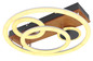 Preview: Globo Darryl LED Deckenleuchte 55W CCT Schwarz, Metall Fernbedienung Memoryfunktion 11cm 67265-55