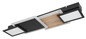 Preview: Globo Caroline LED Deckenleuchte 30W Warmweiß Schwarz Matt, Metall 8cm 67279-30