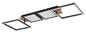 Preview: Globo Bossy LED Deckenleuchte 36W Warmweiß Schwarz Matt, Metall 11cm 67282-36