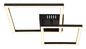 Preview: Globo Tyler LED Deckenleuchte 20W Warmweiß Schwarz Matt 6,4cm 672842
