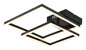 Preview: Globo Tyler LED Deckenleuchte 20W Warmweiß Schwarz Matt 6,4cm 672842