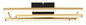 Preview: Globo Highway LED Deckenleuchte 24W Neutralweiß Schwarz Matt 6,3cm 672843G