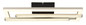 Preview: Globo Highway LED Deckenleuchte 24W Neutralweiß Schwarz Matt 6,3cm 672843N