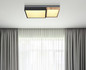 Preview: Globo Gundi LED Deckenleuchte 30W Warmweiß Weiß Matt, Metall Memoryfunktion 9cm 67286-30