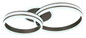 Preview: Globo Grouni LED Deckenleuchte 50W CCT Titanfarben Gebürstet, Metall Fernbedienung Nachtlicht Memoryfunktion 15cm 67314-50