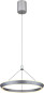 Preview: Globo Ferra LED Hängeleuchte 40W Warmweiß Grau Matt, Metall Ø50cm 67316