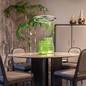 Preview: Globo Ferra LED Hängeleuchte 40W Warmweiß Grau Matt, Metall Ø50cm 67316