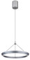 Preview: Globo Ferra LED Hängeleuchte 40W Warmweiß Grau Matt, Metall Ø50cm 67316