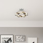 Preview: Globo Karilion LED Deckenleuchte 24W Neutralweiß Verchromt, Metall Ø37cm 67318D