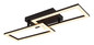 Preview: Globo Sapena LED Deckenleuchte 20W Warmweiß Schwarz Matt, Metall 9,3cm 67328-20