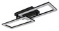 Preview: Globo Sapena LED Deckenleuchte 20W Warmweiß Schwarz Matt, Metall 9cm 67328-20O