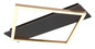 Preview: Globo Beatrix I LED Deckenleuchte 18W Warmweiß Schwarz Matt, Metall 6cm 67330G-18