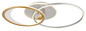 Preview: Globo Umbra LED Deckenleuchte 40W CCT Silberfarben, Aluminium Gebürstet Fernbedienung Nachtlicht Memoryfunktion 11cm 67333-40