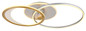 Preview: Globo Umbra LED Deckenleuchte 40W CCT Silberfarben, Aluminium Gebürstet Fernbedienung Nachtlicht Memoryfunktion 11cm 67333-40