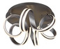 Preview: Globo Kuni LED Deckenleuchte 37,50W CCT Grau Dunkel, Metall Fernbedienung Nachtlicht Memoryfunktion 25cm 67335-45