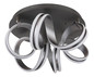 Preview: Globo Kuni LED Deckenleuchte 37,50W CCT Grau Dunkel, Metall Fernbedienung Nachtlicht Memoryfunktion 25cm 67335-45