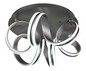 Preview: Globo Kuni LED Deckenleuchte 37,50W CCT Grau Dunkel, Metall Fernbedienung Nachtlicht Memoryfunktion 25cm 67335-45