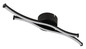 Preview: Globo Boyd LED Deckenleuchte 12W Warmweiß Schwarz Matt, Metall 5,6cm 67336-12