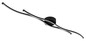 Preview: Globo Boyd LED Deckenleuchte 30W Warmweiß Schwarz Matt, Metall 5,6cm 67336-30