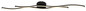 Preview: Globo Boyd LED Deckenleuchte 30W Warmweiß Schwarz Matt, Metall 5,6cm 67336-30