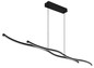 Preview: Globo Boyd LED Hängeleuchte 30W Warmweiß Schwarz Matt, Metall 120cm 67336-30H