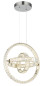 Preview: Globo Neil LED Hängeleuchte 115W CCT Verchromt, Metall Fernbedienung Nachtlicht Memoryfunktion 120cm 67339-115C